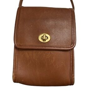 Coach vintage English tan scooter bag 9893